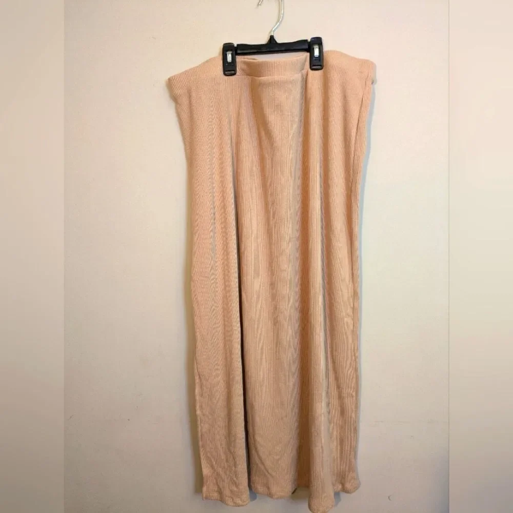 Old Navy Camel Brown Knit Sweater Maxi Skirt Size XXL
